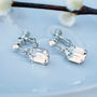 Vintage Inspired Crystal Clip On Earrings, thumbnail 1 of 5