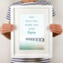 Personalised Landscape Quote Print, thumbnail 7 of 7