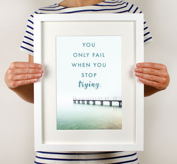 Personalised Landscape Quote Print, 7 of 7