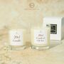 Pet Memorial Gift Forever In Our Hearts Pawprint Candle, thumbnail 2 of 6