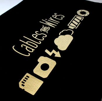 Personalised Canvas Camera Accessories Bag, 3 of 7