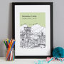 Personalised Derby Graduation Gift Print, thumbnail 4 of 9