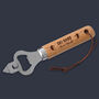 Wooden Bottle Opener 'Ski Hard, Après Harder' | Perfect Gift | Novelty | Barware | Skiing | Accessory, thumbnail 1 of 2
