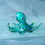 Artisan Glass Octopus In Gift Box, thumbnail 1 of 4