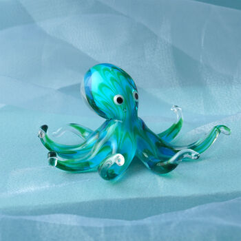 Artisan Glass Octopus | Gift Boxed | Decoration | Collectable | Gift For Home, 2 of 4