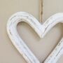 Hand Painted Hanging Heart Decoration, thumbnail 3 of 7