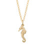 Personalised Seahorse Charm Necklace, thumbnail 10 of 11