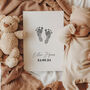 Personalised Large Hand And Footprint Kit With Four Mini Print Cards, thumbnail 4 of 7