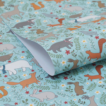 Winter Woodland Wrapping Paper, 2 of 4