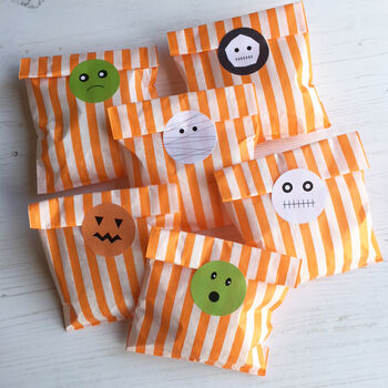 Spooky Halloween Party Bags And Stickers, 2 of 5