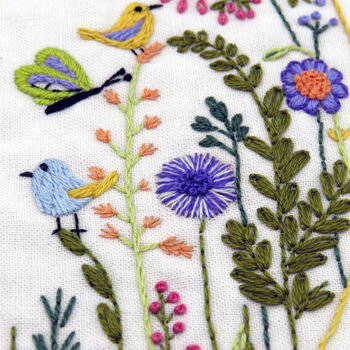 Pollinator Party Hand Embroidery Kit, 3 of 12