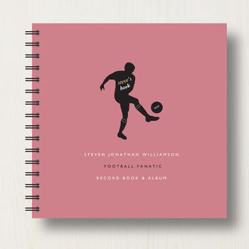 Personalised Football Lover's Book Or Album, 7 of 11