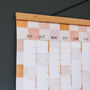 Academic Year Wall Planner 2026–2027 Checkerboard Design, thumbnail 4 of 6