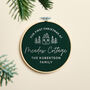 New Home At Christmas Velvet Hoop, thumbnail 1 of 5