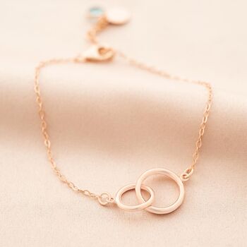 Sterling Silver Lia Circle Of Life Infinity Bracelet, 2 of 12