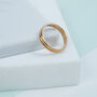 Warwick 9ct Double Yellow Gold Ring, thumbnail 1 of 4