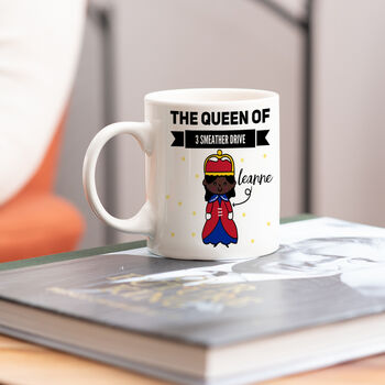 Personalised Queen Of Your Home Mug, 2 of 3