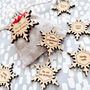 Wooden Personalised Family Christmas Tokens, thumbnail 5 of 5