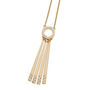 Art Deco Four Strand Necklace In Gold Vermeil, thumbnail 1 of 4