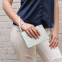 Personalised Nappa Leather Wrist Strap Clutch Bag, thumbnail 4 of 8
