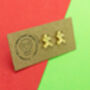 Gingerbread Man Studs, thumbnail 2 of 4