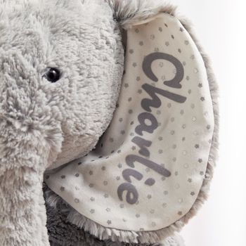 large soft toy elephant