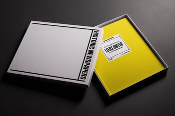 Leeds United Personalised Football Telegraph Book, 3 of 12