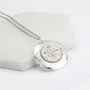 60th Birthday Vintage Sixpence Locket Necklace, thumbnail 6 of 11