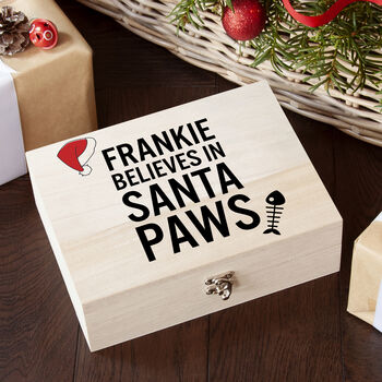 Personalised Pets Santa Paws Christmas Eve Box, 11 of 12