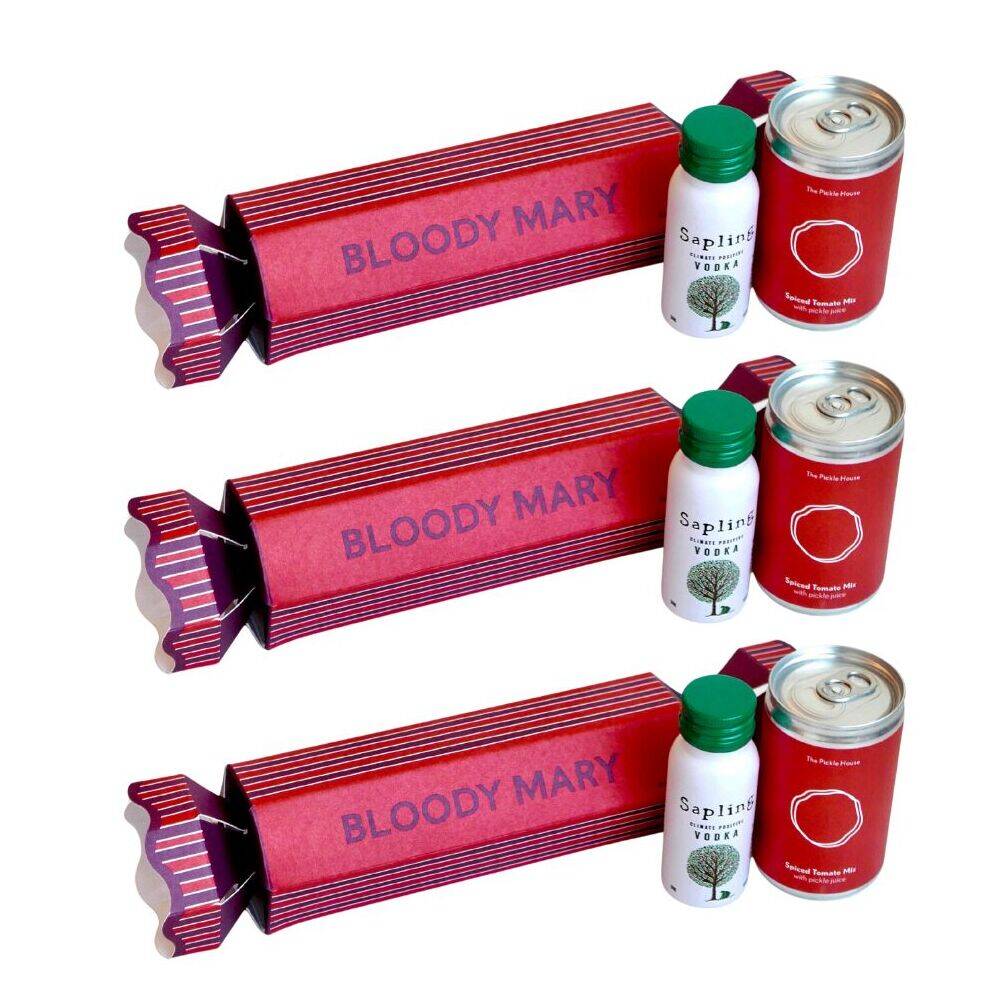 Bloody Mary Festive Cracker Pack Of Three, 1 of 1