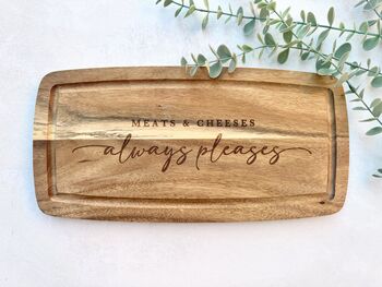 Meats And Cheeses Always Pleases Bob Mortimer Charcuterie Board, 3 of 3