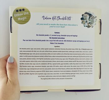 Deluxe Hot Chocolate Kit Letterbox Gift Hamper, 6 of 10