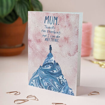 Mum Thanks For Teaching Me I Can Do Anything Card, 3 of 3