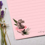 A5 Pink Letter Writing Paper With Jungle Animals, thumbnail 2 of 4