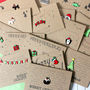 Handmade Christmas Card Pack, Pack Of Christmas Cards, thumbnail 1 of 6