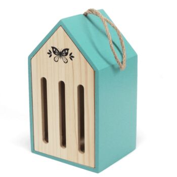Personalised Wooden Butterfly Hotel Insect House, 3 of 4