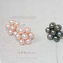 Pearl Flower Stud Earrings, thumbnail 9 of 12