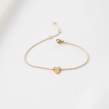 Mother Of The Groom Bracelet – Wedding Day Gift For Mum, Wedding Heart Jewellery, Bride Mum Gift, 7 of 9