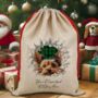 Personalised Christmas Yorkshire Terrier Break Through, thumbnail 6 of 10