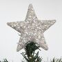 Make Your Own Christmas Tree Star Topper Kit, Silver, thumbnail 3 of 12