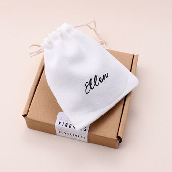 Gift Bag Wedding Thank You Mum Pearl Earrings, 8 of 8