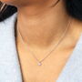Hammered Love Heart Pendant Necklace, thumbnail 6 of 8
