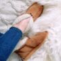 Honey Leather Boots Slippers, thumbnail 6 of 8
