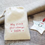 Baby's First Christmas Personalised Decoration, thumbnail 5 of 10