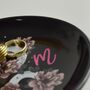 Personalised Celestial Snake And Floral Jewellery Dish, thumbnail 2 of 6