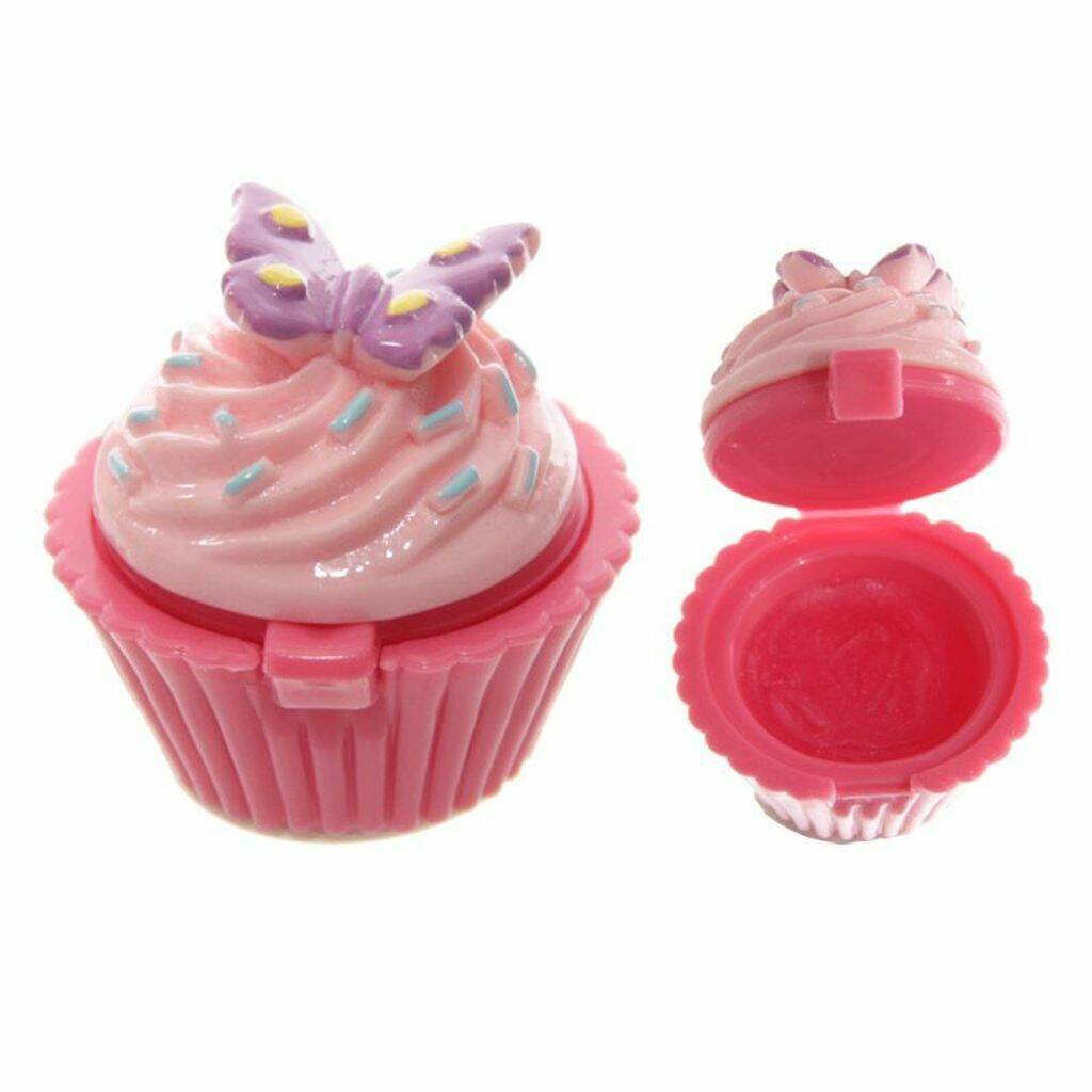 Set Of Three Fairy Cake Lip Balm By Little Ella James