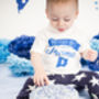 Personalised Banner First Birthday T Shirt, thumbnail 2 of 2