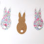 Bunny Rabbit Pastel Liberty Fabric Garland, thumbnail 7 of 7