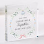Personalised Our First Christmas Together Gift Block, thumbnail 1 of 4