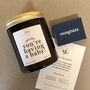 New Parents To Be Gift, New Baby Candle And Matches, thumbnail 12 of 12